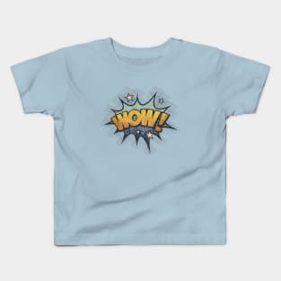 Wow Onomatopoeia Kids T-Shirt